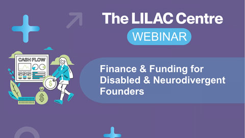 Promotional flyer for the Finance & Funding with Lloyds webinar